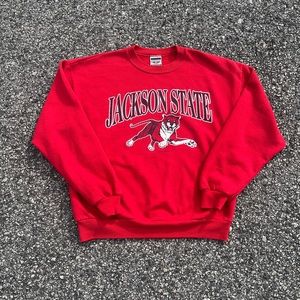 Vintage Jackson State University Crewneck Sweater